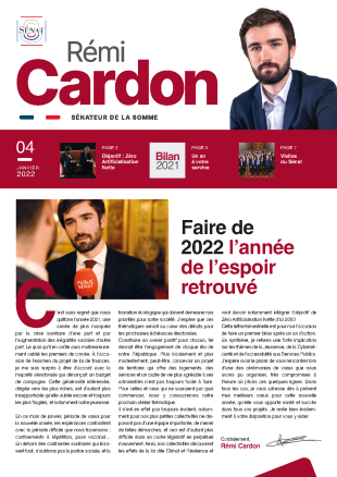 Rémi CARDON - Lettre information N4